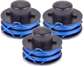 3 x Trimmer spool & line for Qualcast trimmers